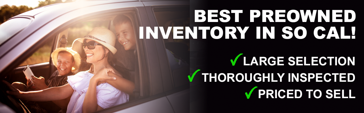We have a large selection of thoroughly inspected inventory that is priced to sell!